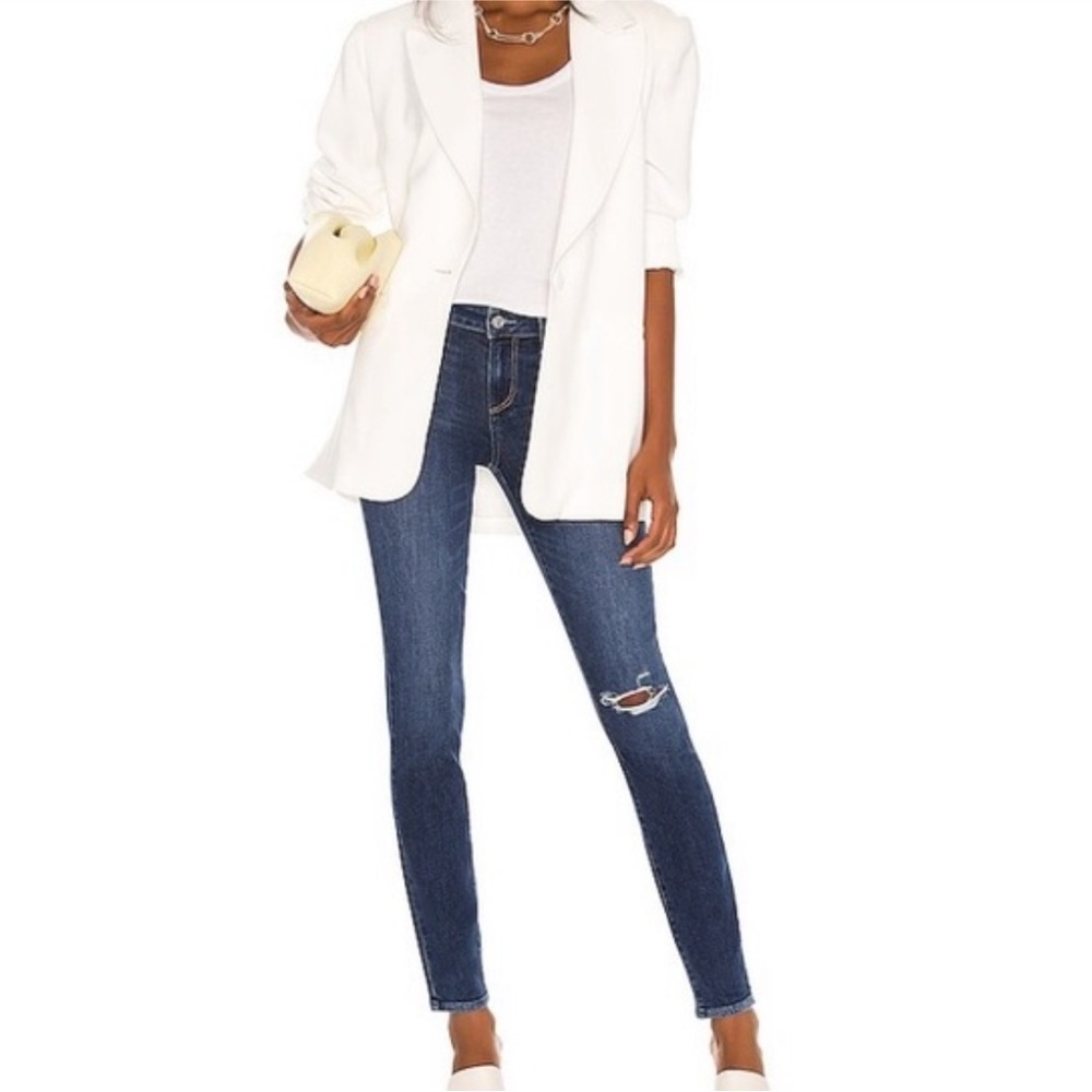 NWOT Size: 27 Paige Verdugo Ultra Skinny Samba Destructed Jeans - Picture 1 of 14